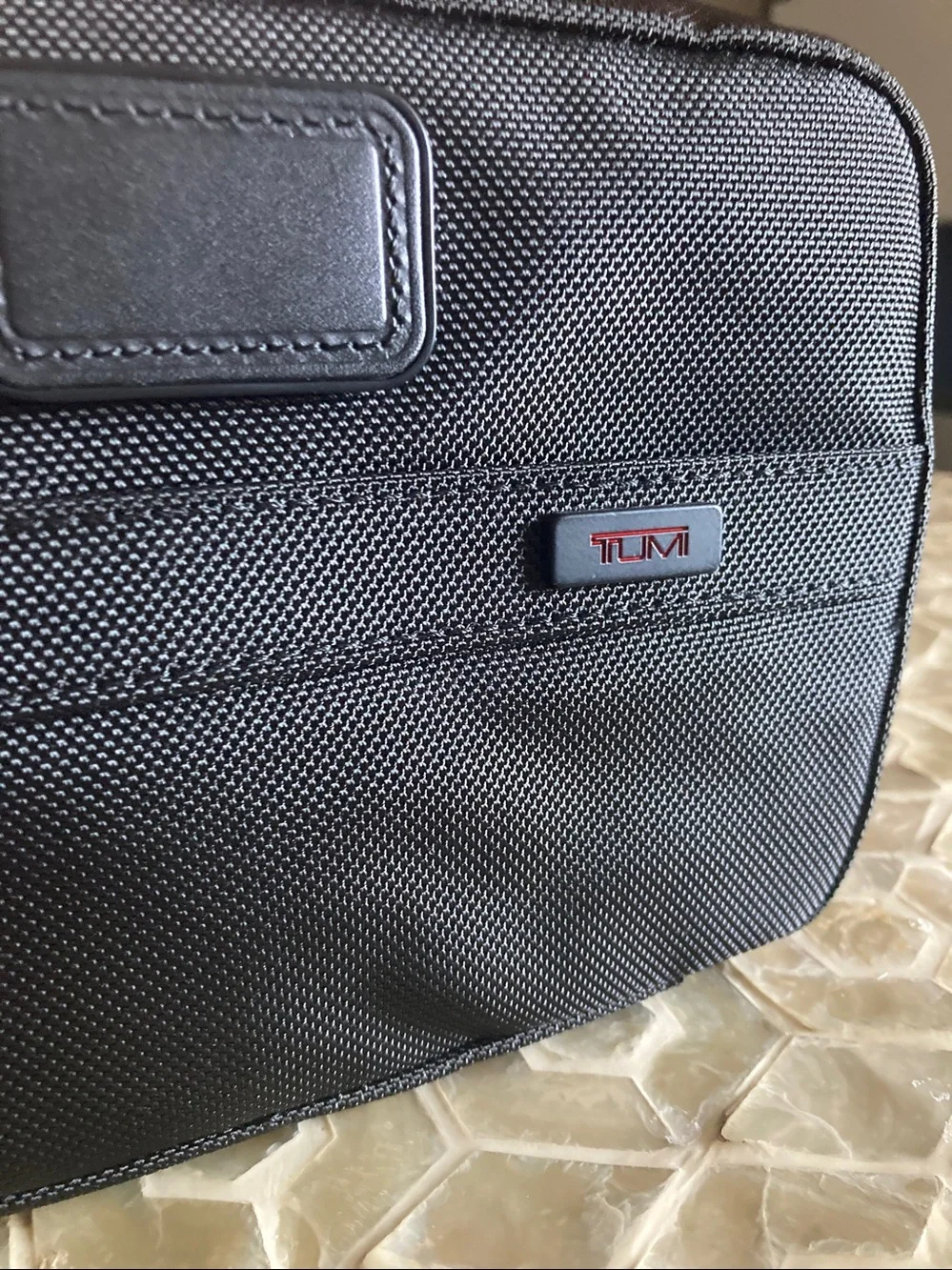 NEW!  Tumi Alpha Split travel kit